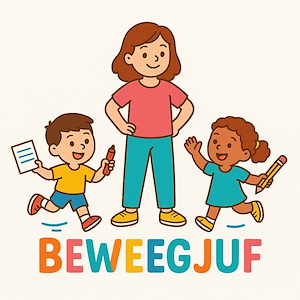 Lesmateriaal auteur de beweegjuf