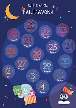 Lesmateriaal GrandPi - Aftelkalender Sinterklaas  van auteur GrandPi slide 2