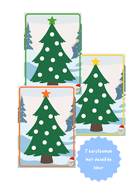 Lesmateriaal Kerstballen in de boom van auteur Van krabbel tot krul slide 3