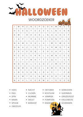 Lesmateriaal Woordzoeker en kruiswoordraadsel per thema (sept.-jan.) van auteur JufkeSarah slide 3