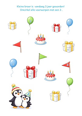 Lesmateriaal Pinguïn Werkbladen - serie 2 van auteur SB Speelplezier slide 2