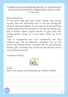 Lesmateriaal Begrijpend Lezen: Tekstdetectives - Code Rome (groep 4-5) van auteur Alexandra Wit slide 3