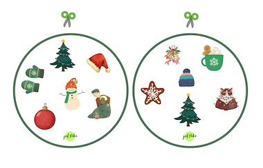 Lesmateriaal Matchingspel Kerstmis van auteur Juf Nika slide 3