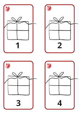 Lesmateriaal Cadeautjes tellen van auteur Creations by Astrid