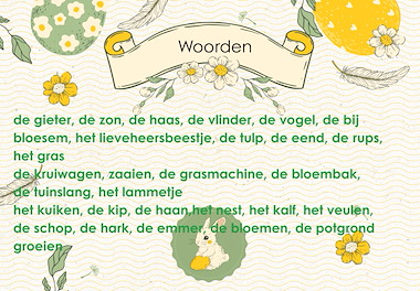 Lesmateriaal Speekmuur: de lente van auteur Christl slide 2