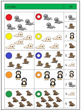 Lesmateriaal Logico - Piccolo - NOORDPOOL EN ZUIDPOOL van auteur Annette slide 4