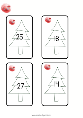 Lesmateriaal Kerst beweeg bingo van auteur Creations by Astrid slide 3