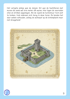 Lesmateriaal De Middeleeuwen (groep 6-8) van auteur Alexandra Wit slide 2