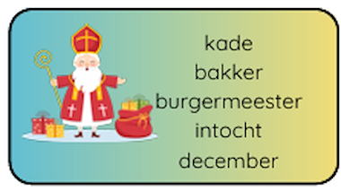 Lesmateriaal 30 secondspel Sinterklaas editie! (30 kaarten, herbruikbaar) van auteur Kleuterjuf Monique