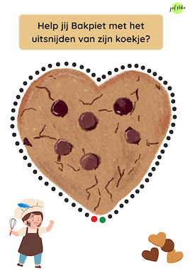 Lesmateriaal Knipoefeningen Sinterklaas van auteur Juf Nika slide 4