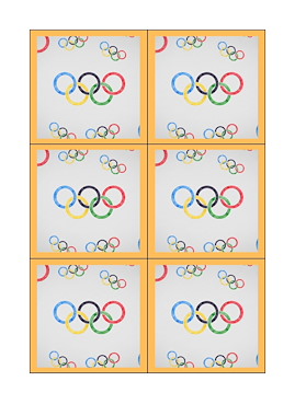 Lesmateriaal Memory Olympische Spelen van auteur de beweegjuf slide 2