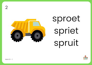 Lesmateriaal Wat mist er? kern 9 maan en zon bewegend leren van auteur de beweegjuf