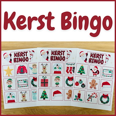Lesmateriaal Kerstbingo | Kerst activiteiten spel winter feest kinderen van auteur My Teacher Shares