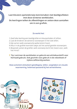 Lesmateriaal Winter Beeldgrafieken – Tellen & Grafieken voor Kleuters van auteur Juf_C slide 2