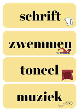 Lesmateriaal True van auteur Juf_Lotte