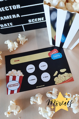 Lesmateriaal Filmbingo van auteur Thuisfuif slide 2