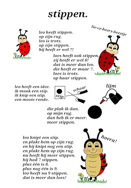 Lesmateriaal AVI lezen M3 en E3 kriebelbeestjes  van auteur Juf Monique slide 2