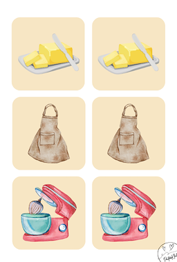 Lesmateriaal De bakker - plaatjes memorie van auteur PeuterKleuter slide 4