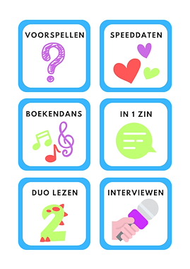 Lesmateriaal Leesactiviteiten kaartjes van auteur Juf_C slide 4