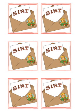 Lesmateriaal Sinterklaas & Post: Verknipte verlanglijstjes van auteur De kleuters van juf Naomi slide 2