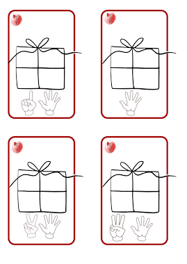 Lesmateriaal Cadeautjes tellen van auteur Creations by Astrid slide 3