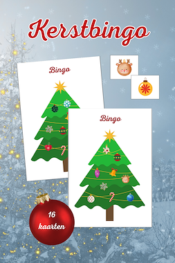 Lesmateriaal Kerstbingo van auteur Thuisfuif