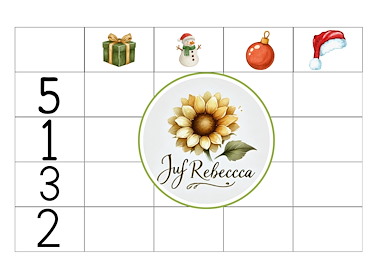 Lesmateriaal Matrix Kerst  van auteur Juf Rebecca slide 2