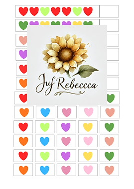 Lesmateriaal Patronen thema Valentijn van auteur Juf Rebecca slide 4