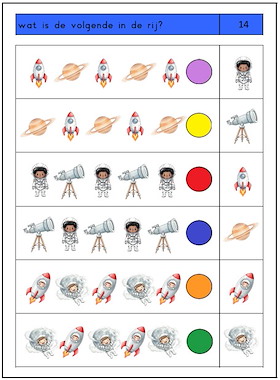 Lesmateriaal Logico - Piccolo - Prima - DE RUIMTE van auteur Annette slide 4