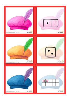 Lesmateriaal Zaklampspel Sinterklaas - getalbeelden van auteur De klas van juf Laura slide 2