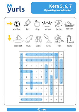 Lesmateriaal Woordzoekers kern 1 t/m 11 van auteur Yurls slide 2