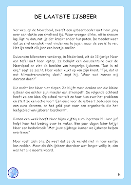 Lesmateriaal Leesavonturen - Begrijpend lezen voor groep 7-8 van auteur Alexandra Wit slide 2