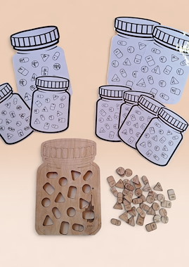 Lesmateriaal Pillenpret van auteur CreaLi slide 3