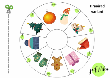 Lesmateriaal Bingo Kerstmis van auteur Juf Nika slide 3