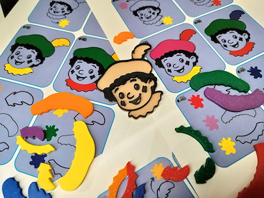 Lesmateriaal Nalegkaarten pietje kleur van auteur Jeti Creations slide 3