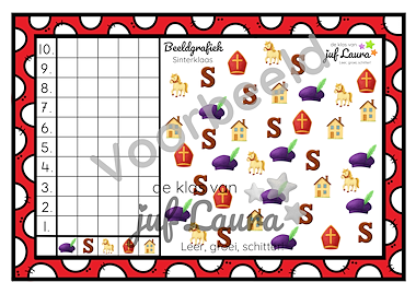 Lesmateriaal Sinterklaas - Beeldgrafieken van auteur De klas van juf Laura slide 3