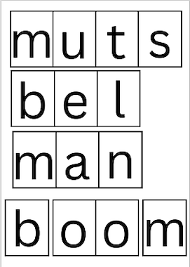 Lesmateriaal Woordkaarten thema kerst van auteur Pieternel Borremans slide 3