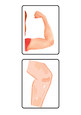 Lesmateriaal Ziek zijn: Röntgenfoto VS lichaamsfoto  van auteur JufkeSarah slide 3