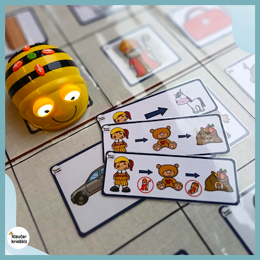 Lesmateriaal B-bot Sinterklaas van auteur Kleuter Kriebels slide 4