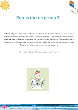Lesmateriaal True van auteur Juf Bertine