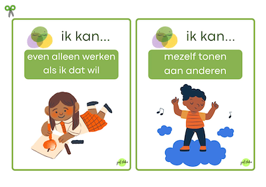 Lesmateriaal Groeikaarten van auteur Juf Nika slide 3