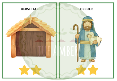 Lesmateriaal Woordstukjes - Kerstmis van auteur juf_Amber slide 2