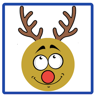 Lesmateriaal Rendiermemory : kleuren en vormen van auteur Juf Katy slide 3