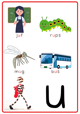 Lesmateriaal Letterposters klank/letter van de week van auteur klasvanjufmarloes slide 4