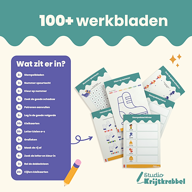 Lesmateriaal Themabundel Winter: Upgrade | Werkbladen en Woordkaarten van auteur Studio Krijtkrabbel slide 3