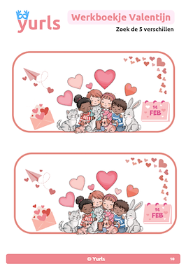 Lesmateriaal Werkboekje Valentijn groep 5/6 van auteur Yurls slide 4