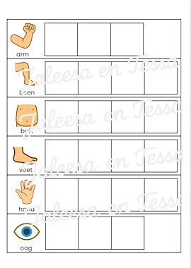 Lesmateriaal Stempelbladen/schrijfbladen van auteur Juf Jaleesa en juf Tessa slide 3