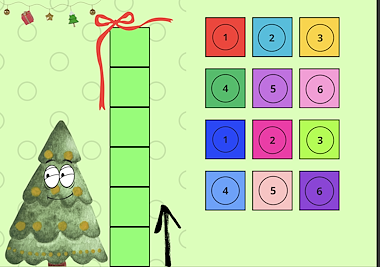 Lesmateriaal Thema Kerst : Stapelspel van auteur Katy Janssens slide 2