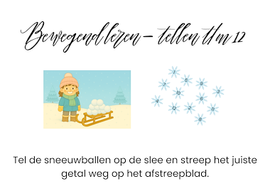 Lesmateriaal Winterbundel van auteur Juf Vereen slide 2