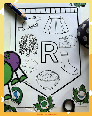Lesmateriaal Oefen spelend de 'R'  van auteur Tinnekes ontdekbundels slide 4